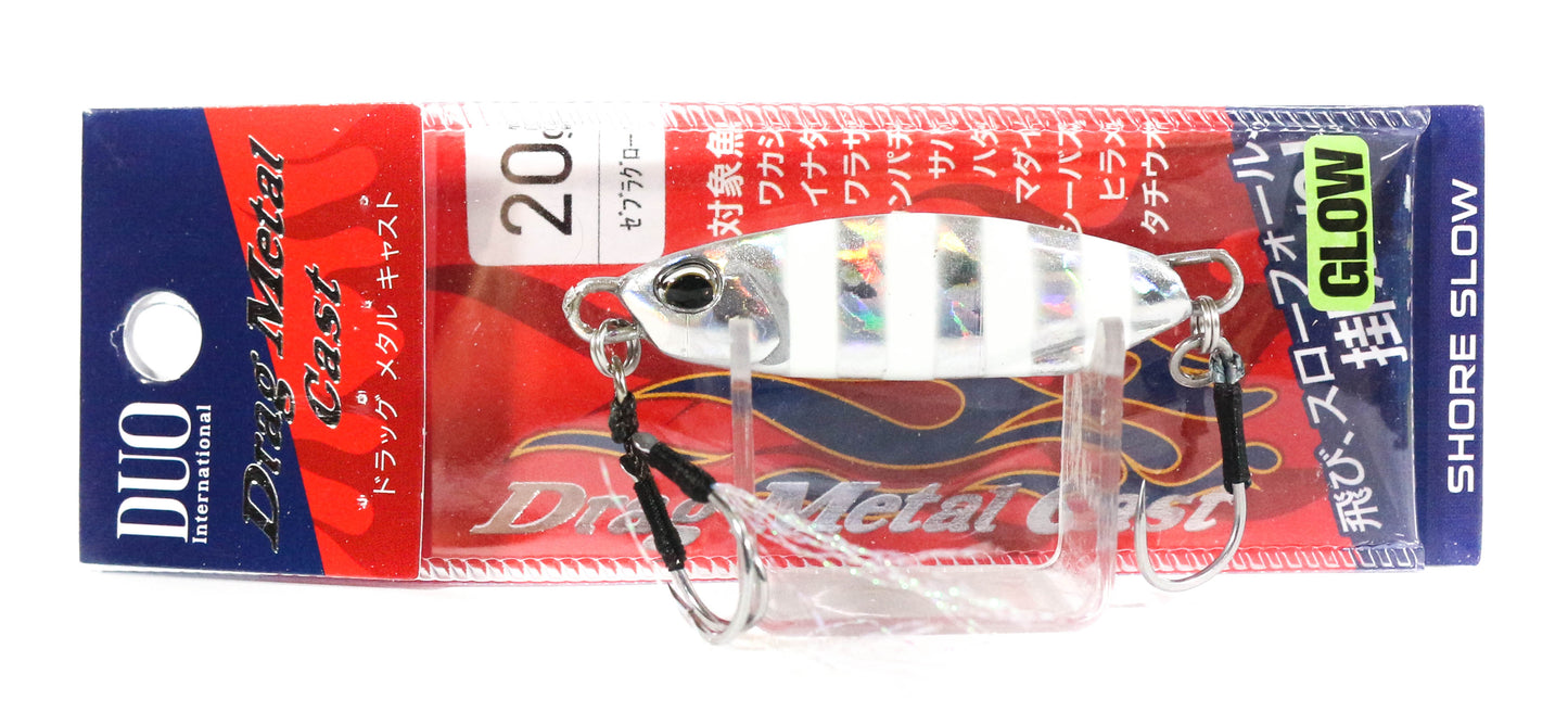 Duo Metal Jig Drag Metal Cast Lambat 20 gram PDA0101 (9740)