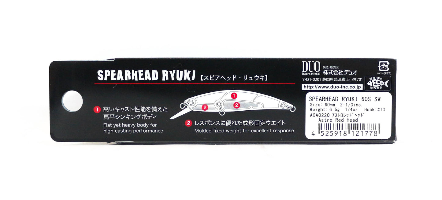 Duo Spearhead Ryuki 60S SW Umpan Tenggelam DBA0157 (4069)
