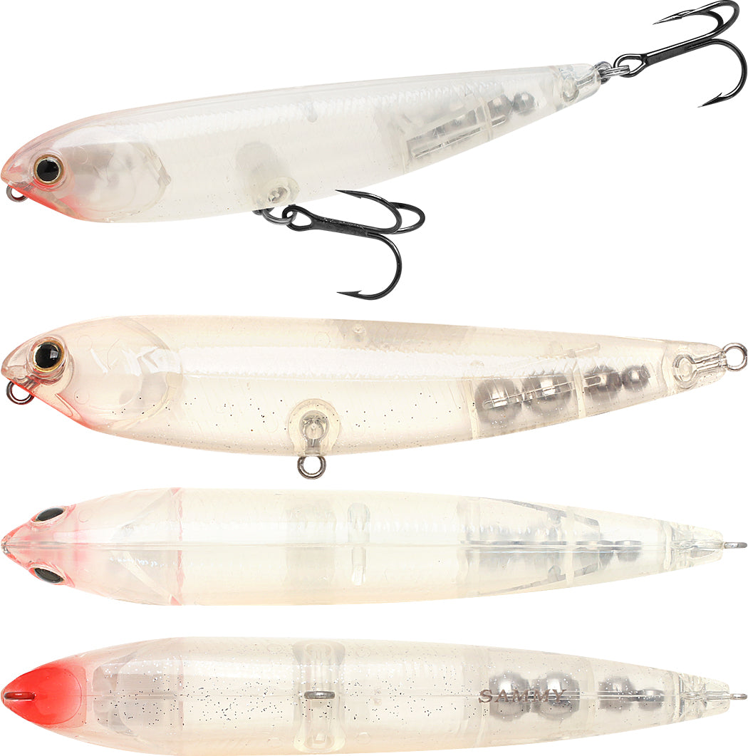 Lucky Craft Sammy 100 F Laser Clear Ghost (2629)