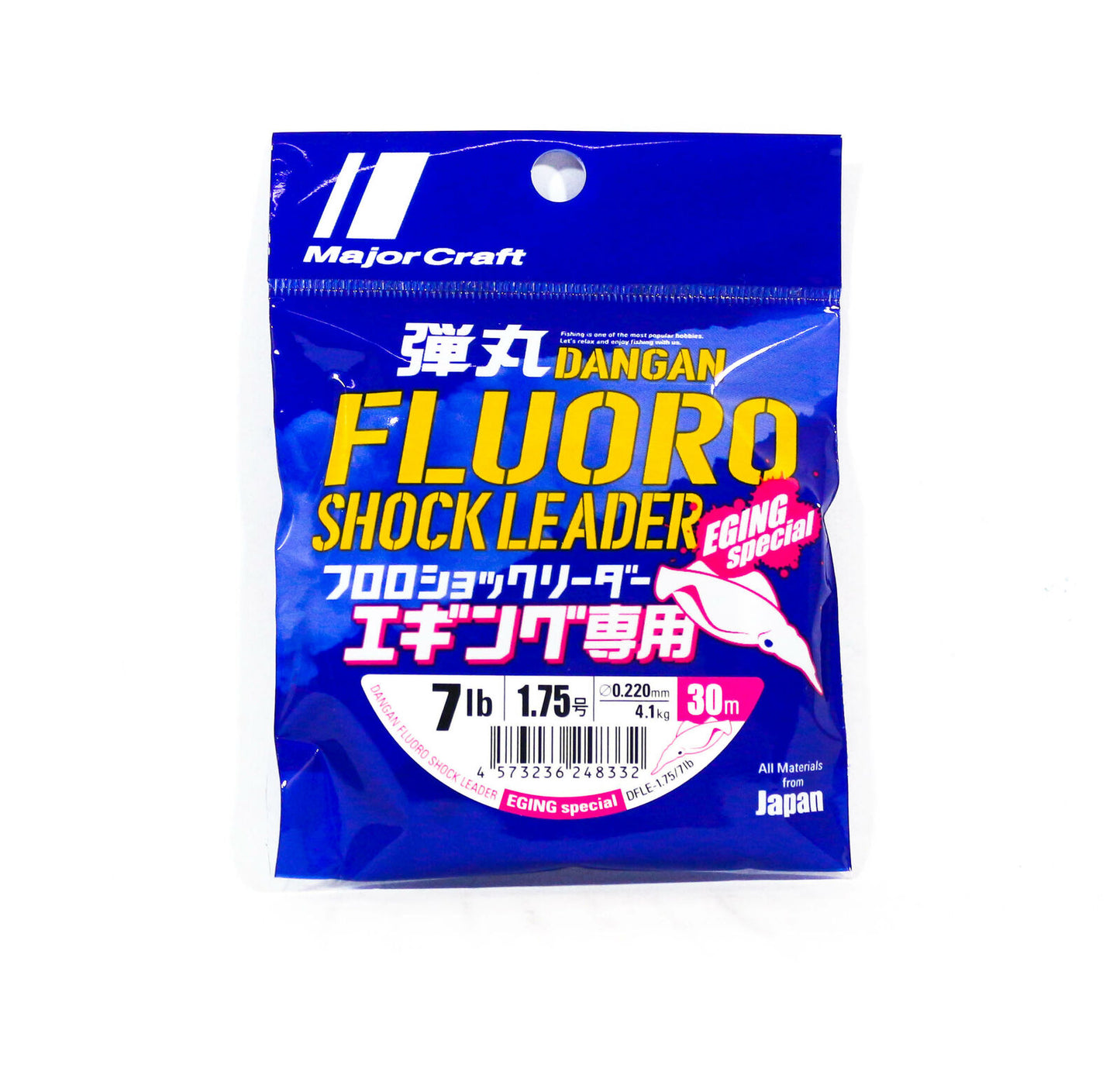 Tali Pemimpin Kejutan Fluorokarbon Kapal Utama 30m Eging DFLE-1,75/7lb (8332)