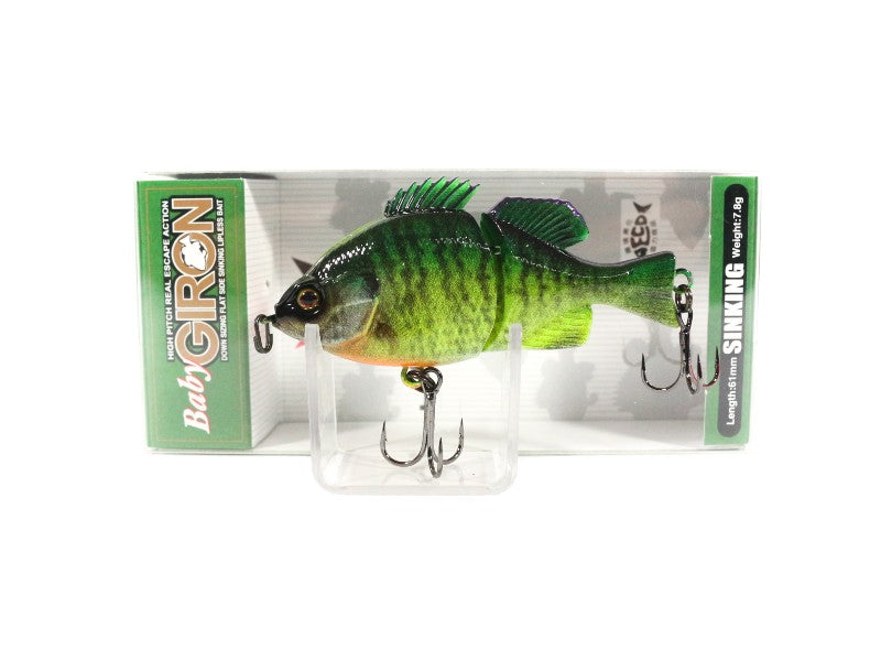 Jackall Giron Baby Jointed Lipless Sinking Lure RT Sight Chart Gill (4697)