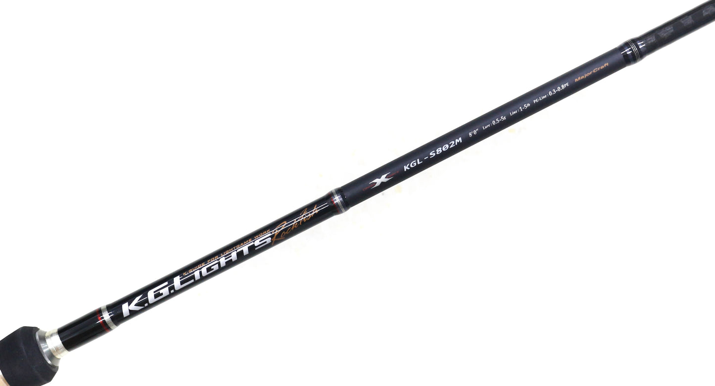 Joran Pemintal Seri Major Craft KG Lights KGL S802M (8890)