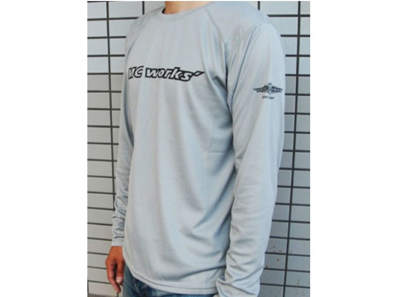 MC Works Radiation Long T Ukuran L - Hull Grey