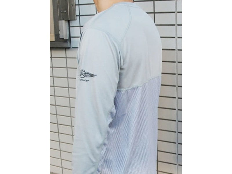 MC Works Radiation Long T Ukuran L - Hull Grey