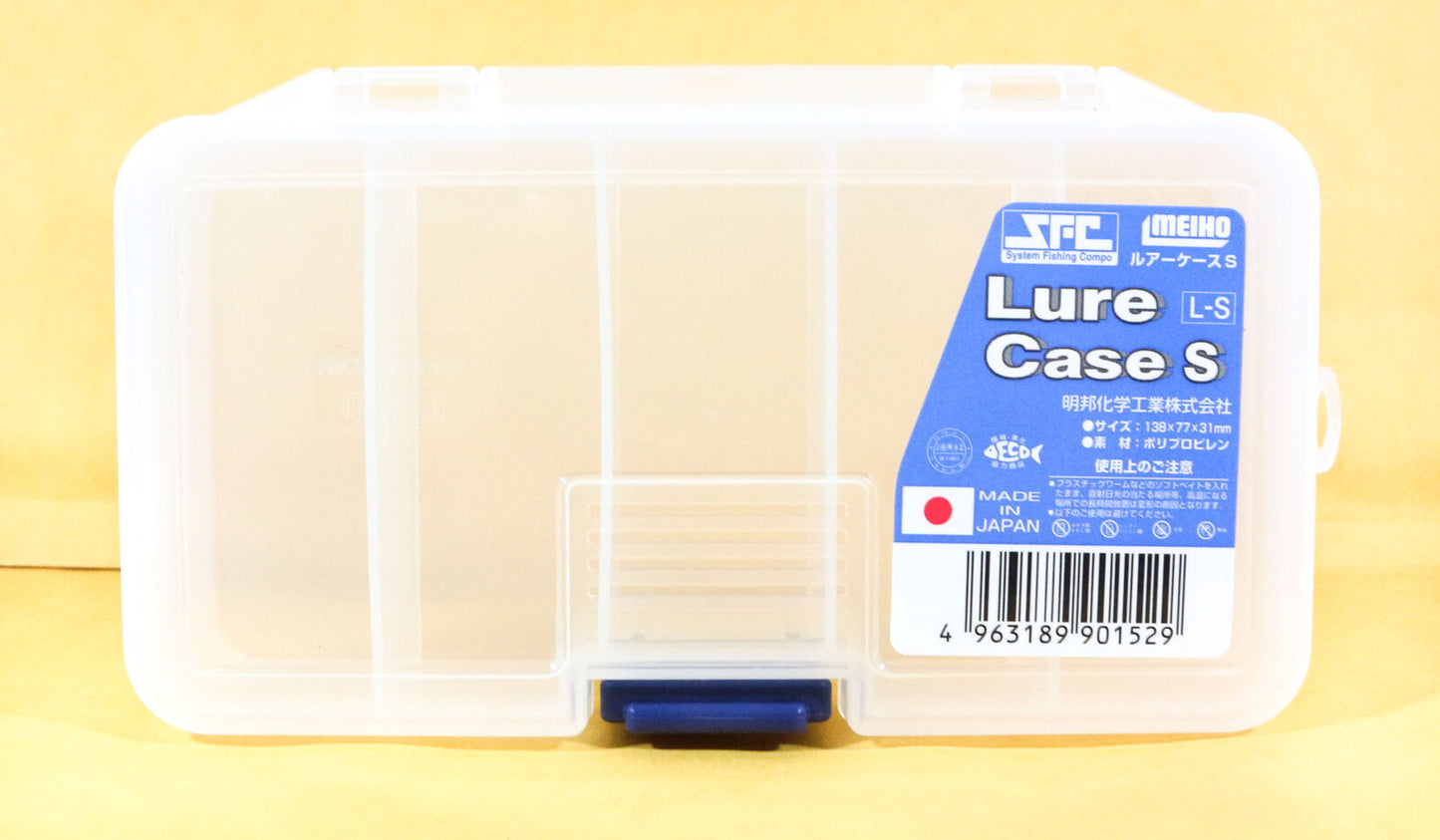 Meiho Fly Case S ( 138 x 77 x 31 mm ) Bening (1536)