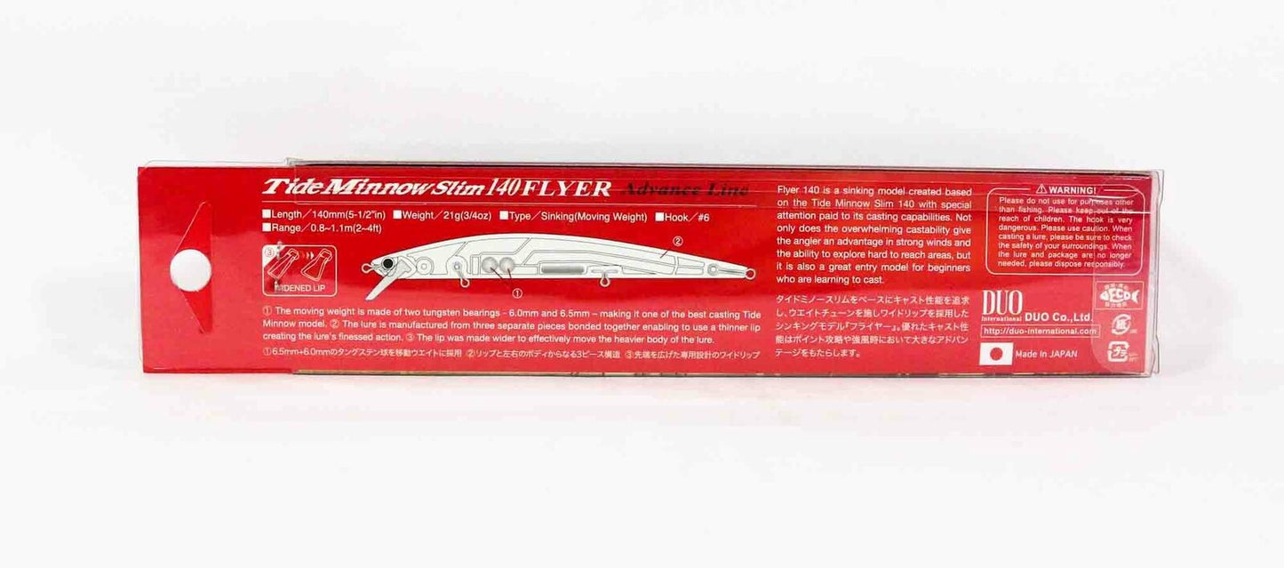 Umpan Duo Tide Minnow Flyer Slim 140 untuk Tenggelam ACCZ199 (0977)