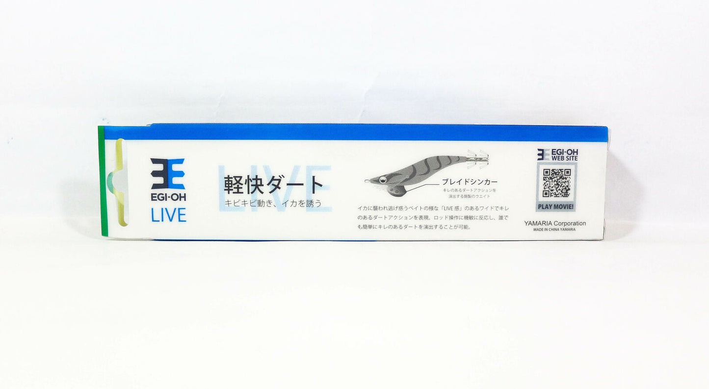 Yamashita Live Egi-O-Q Squid Jig 3.0 - 15 grams - 3.5-4 sec per meter PKG (5587)