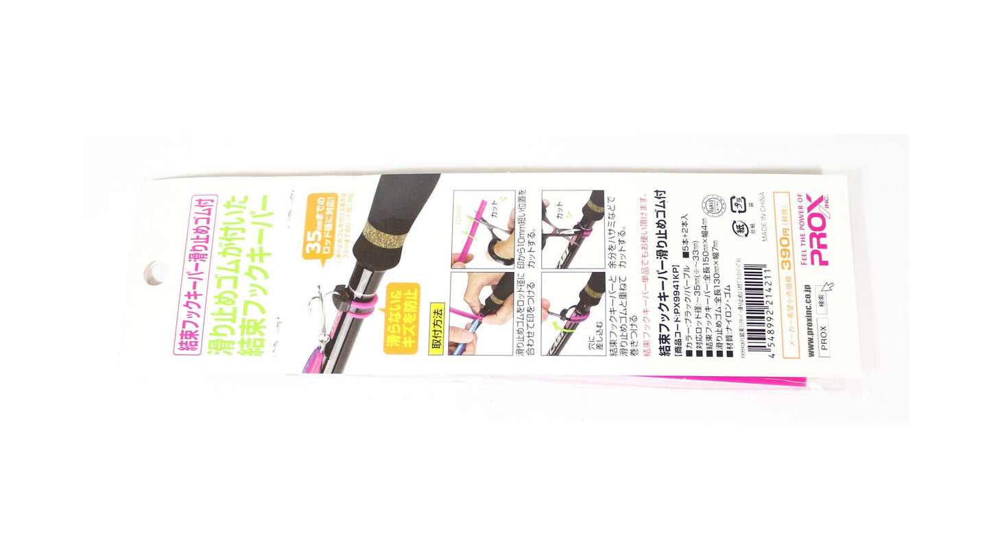 Pengait Kabel Prox PX9941KP isi 5/pak, 35 x 150 x 4 mm PP Hitam