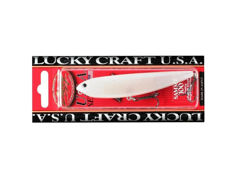 LUCKY CRAFT Sammy 100 - 219 Pearl Flake White
