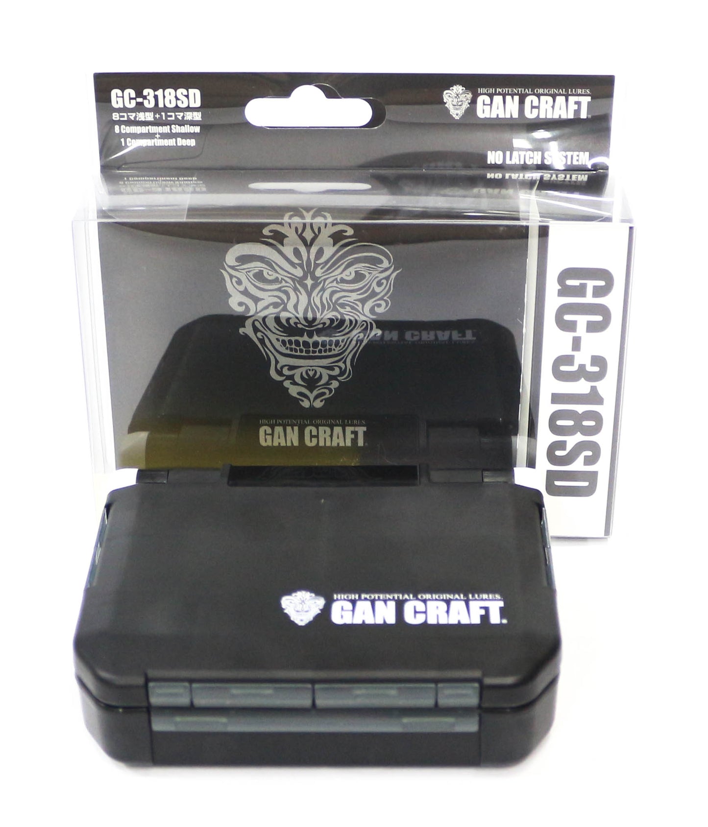 Gan Craft GC-318SD ( 122 x 87 x 34 mm ) Black (8908)