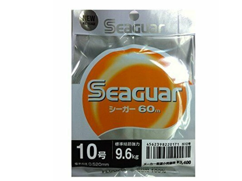 Seaguar Shock Leader Fluorocarbon 60m Size 10 40lb (0171)