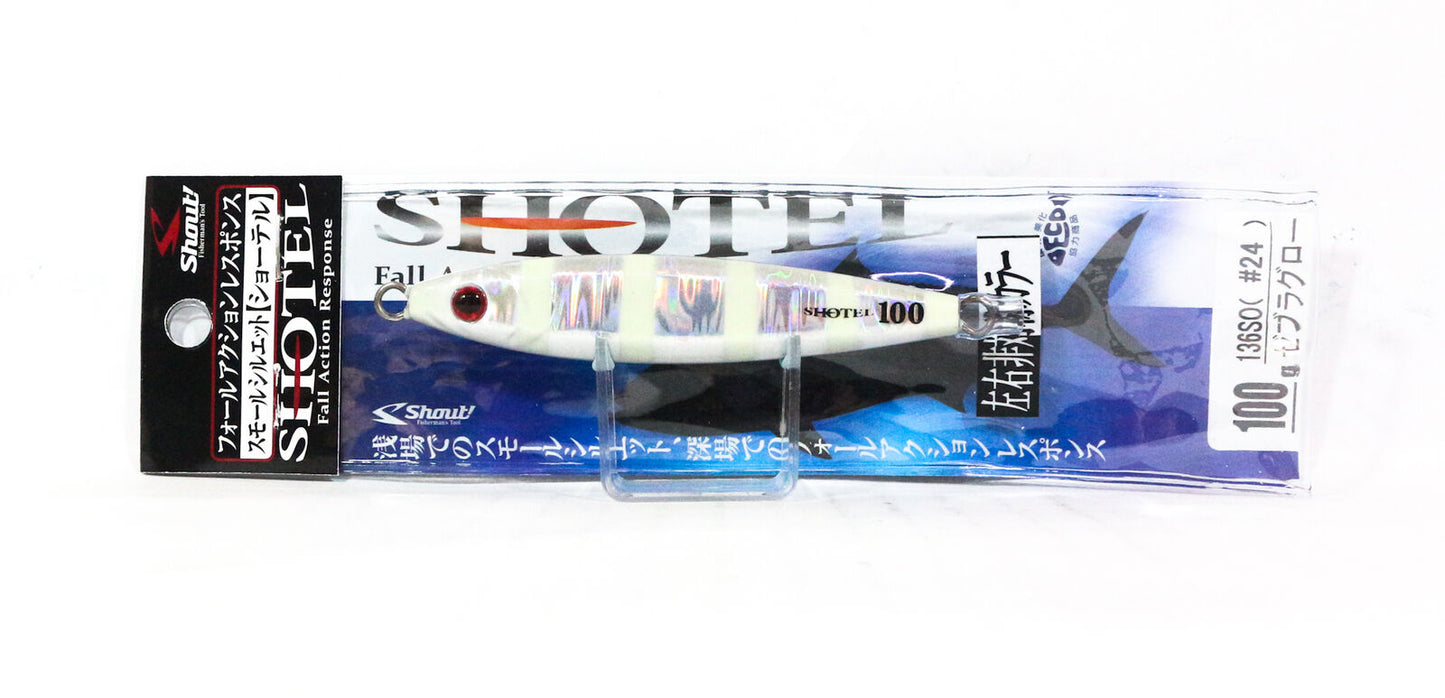 Shout 136-SO Metal Jig Shotel 100 grams 24 (3933)