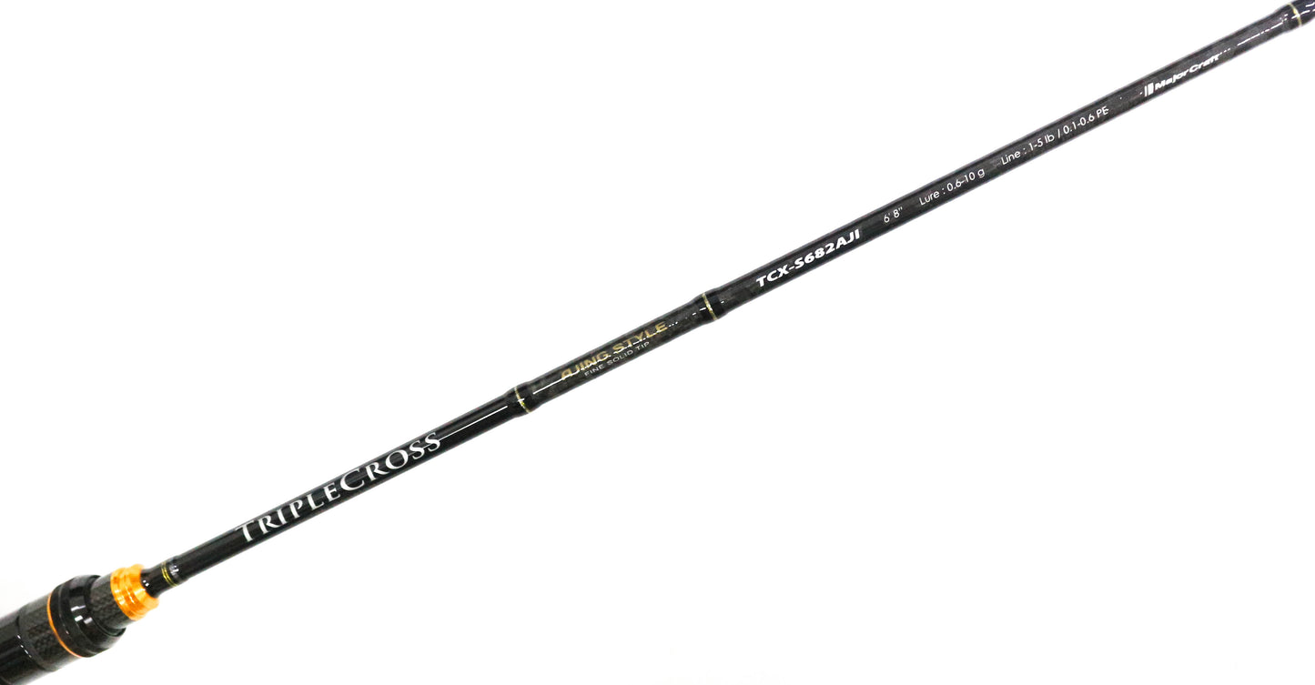 Major Craft Triple Cross Series Spinning Rod TCX S682 AJI (0609)
