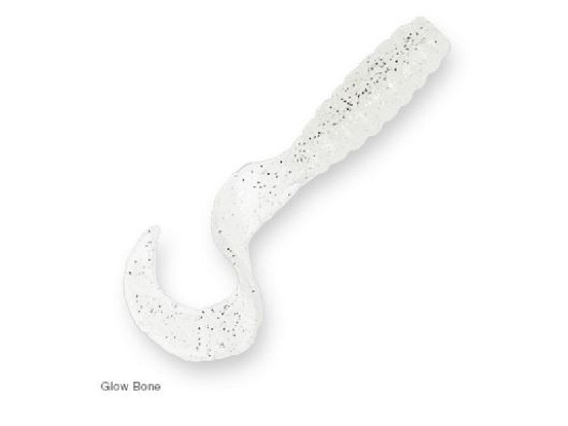 Umpan Pancing Lunak Zman GrubZ 2,5 Inch isi 8 per bungkus Glow Bone (5506)