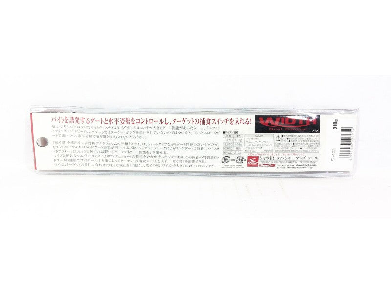 Shout 164-WD Metal Jig Lebar 210 gram CH (6965)
