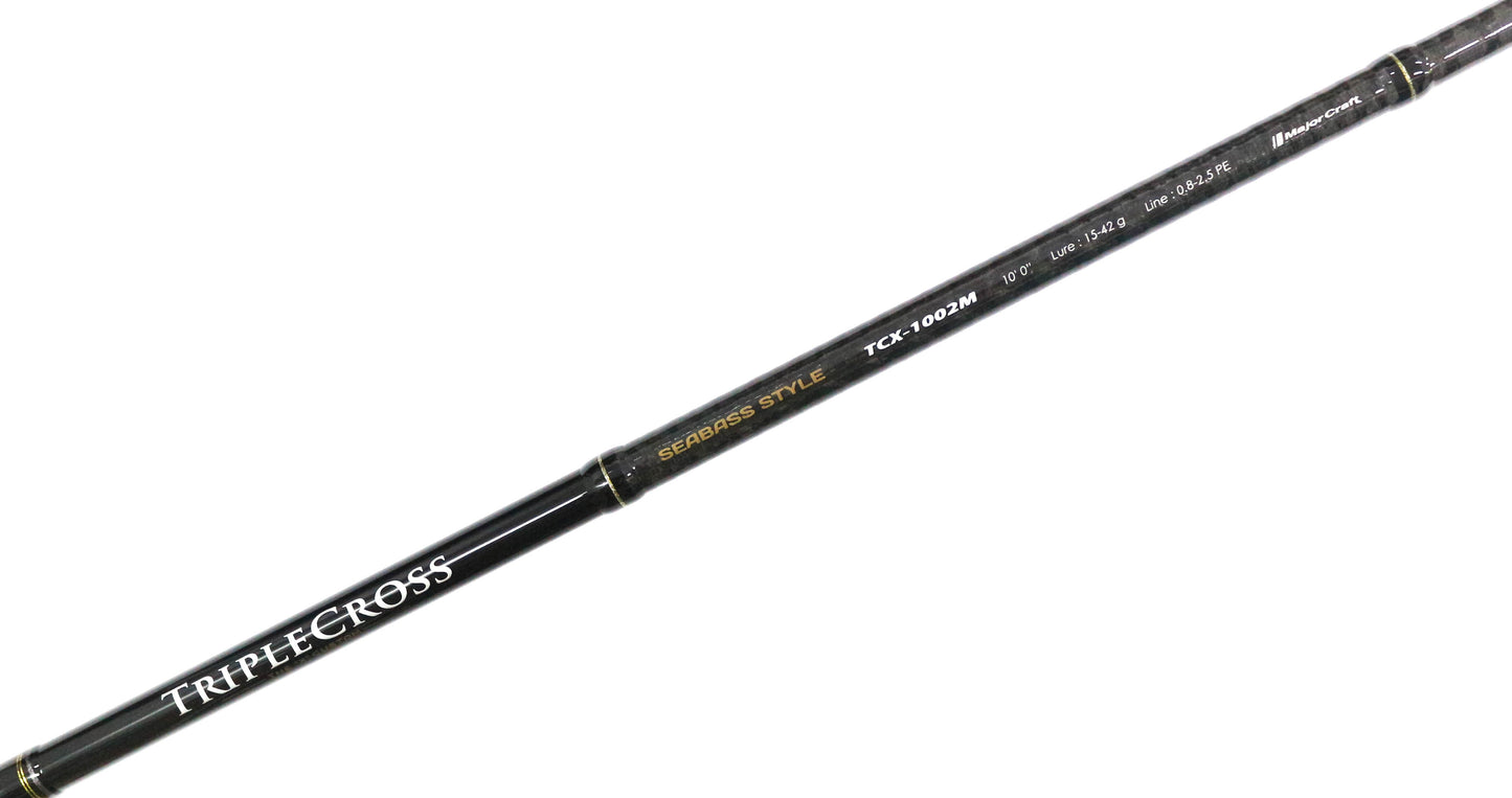 Major Craft Triple Cross Series Spinning Rod TCX 1002 M (0098)