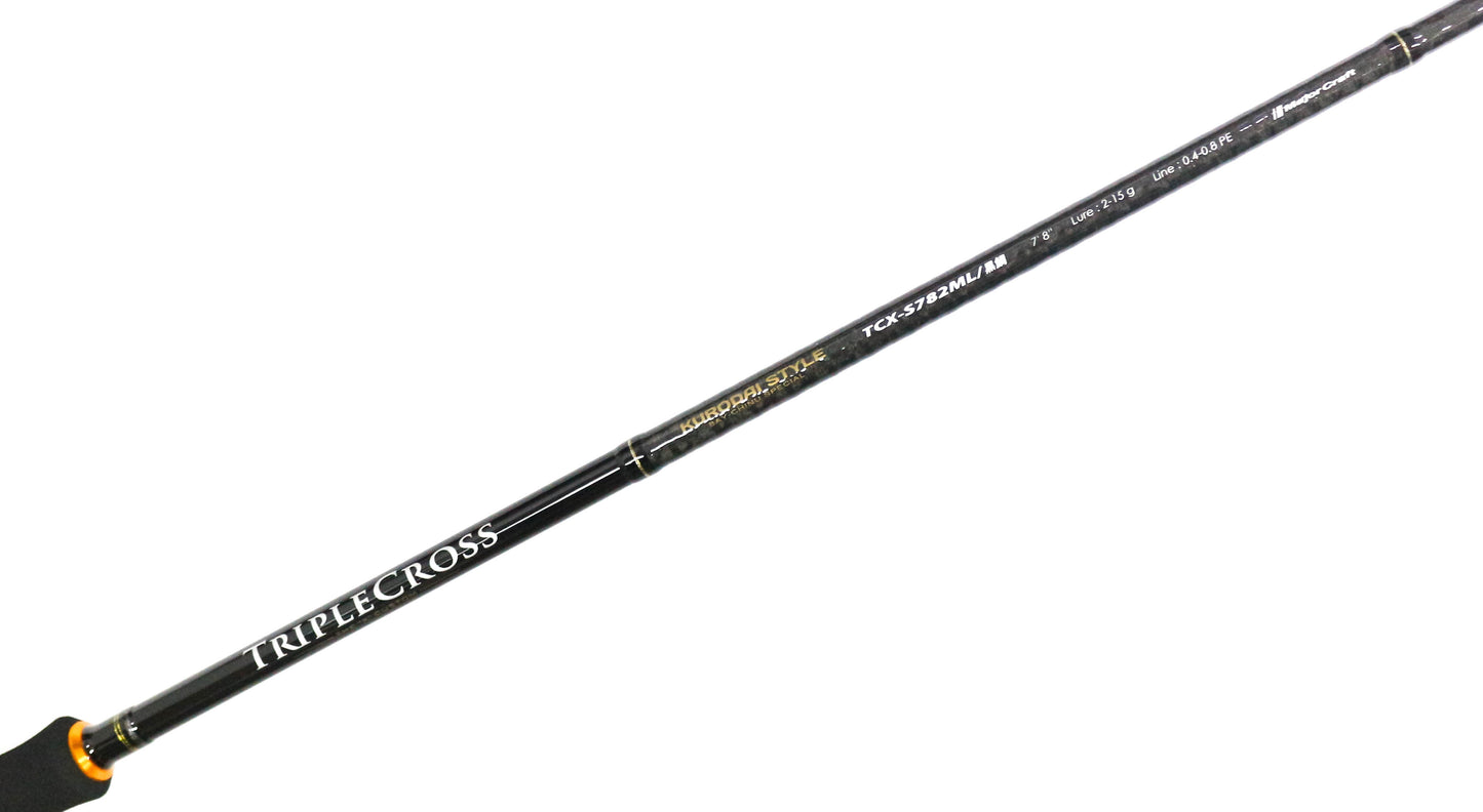 Joran Pemintal Seri Triple Cross Major Craft TCX S782 ML/Kurodai (0265)