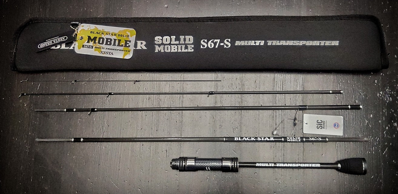 Xesta Rod Spinning Black Star Solid 2nd Gen Mobile S67-S Multi Trans