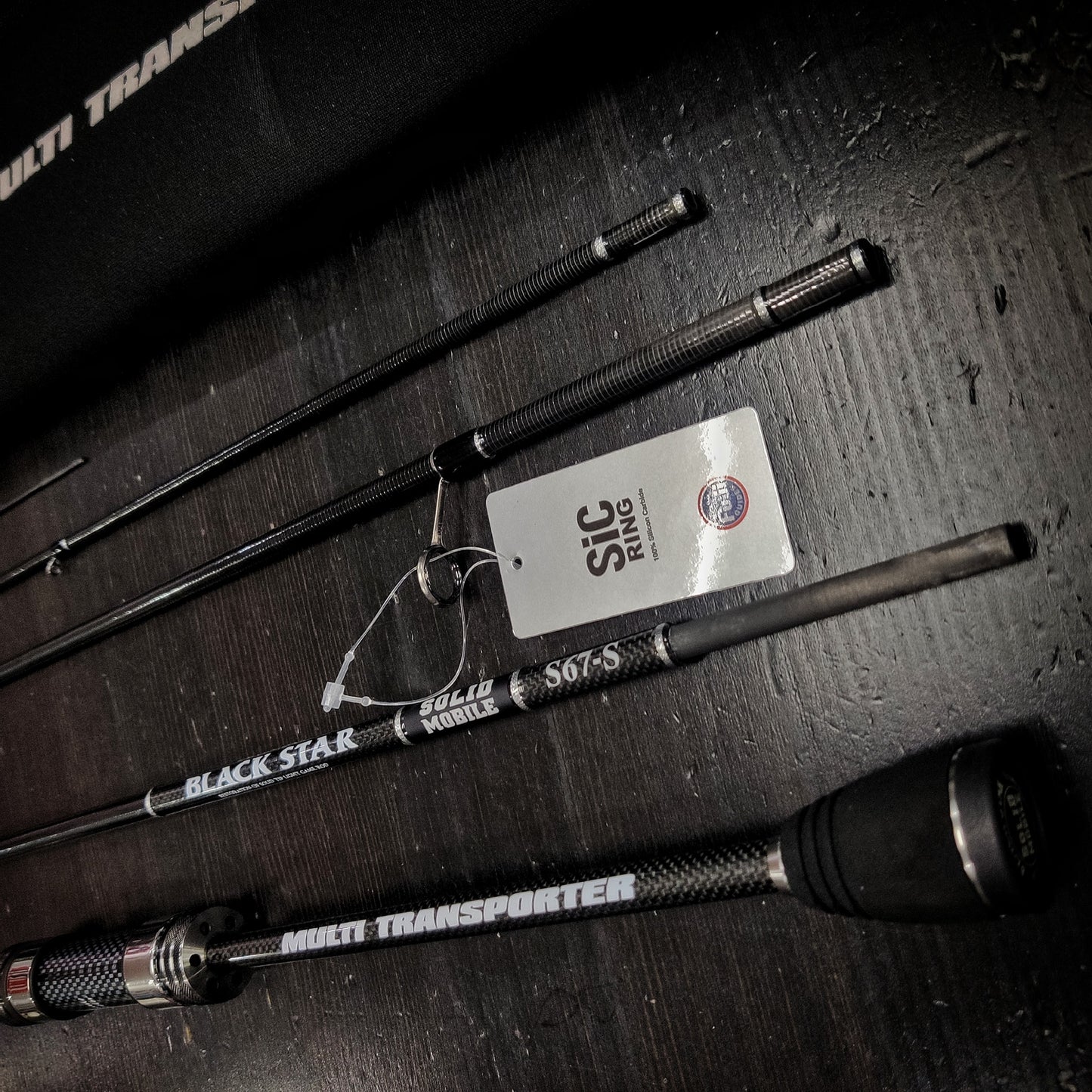 Xesta Rod Spinning Black Star Solid 2nd Gen Mobile S67-S Multi Trans