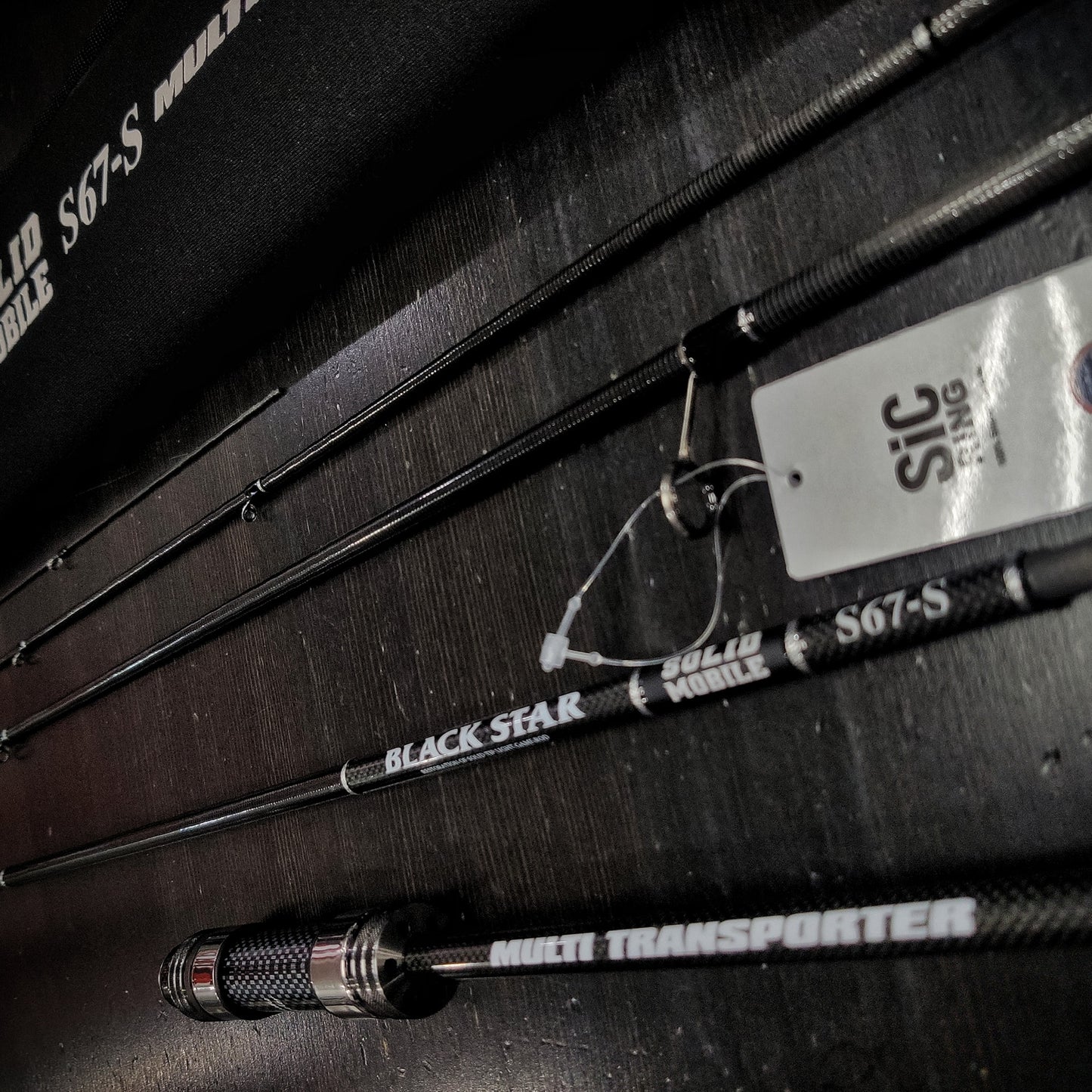 Xesta Rod Spinning Black Star Solid 2nd Gen Mobile S67-S Multi Trans