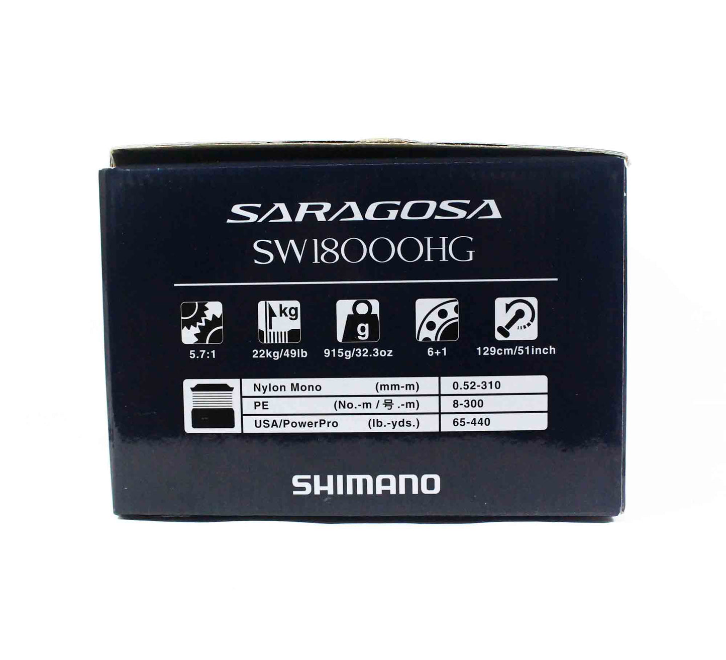 Shimano Spinning Reel Saragosa 20 SW 18000 HG SRG18000SWAHG (0451)