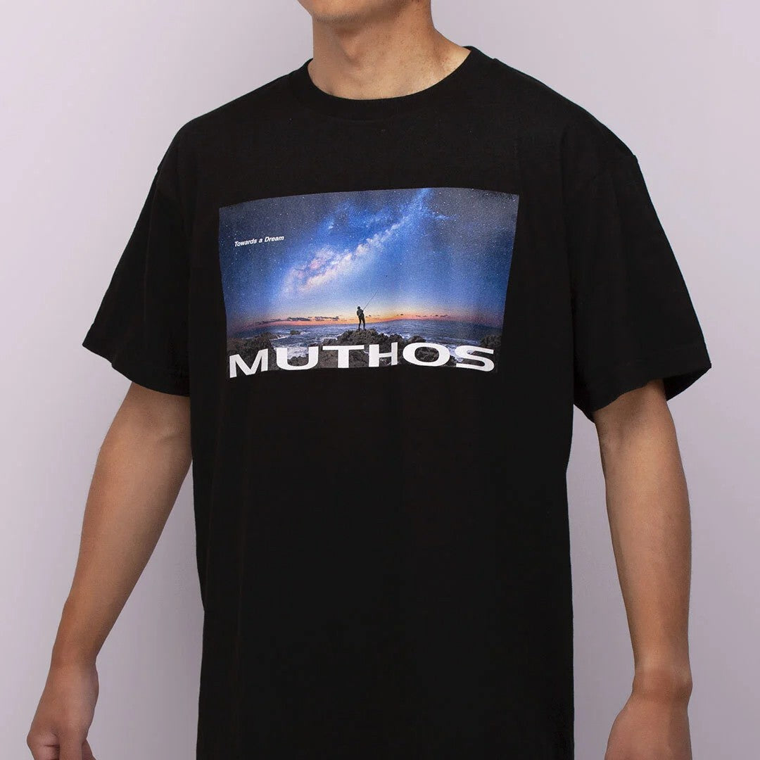 Zenaq Muthos Cotton T-Shirt Black
