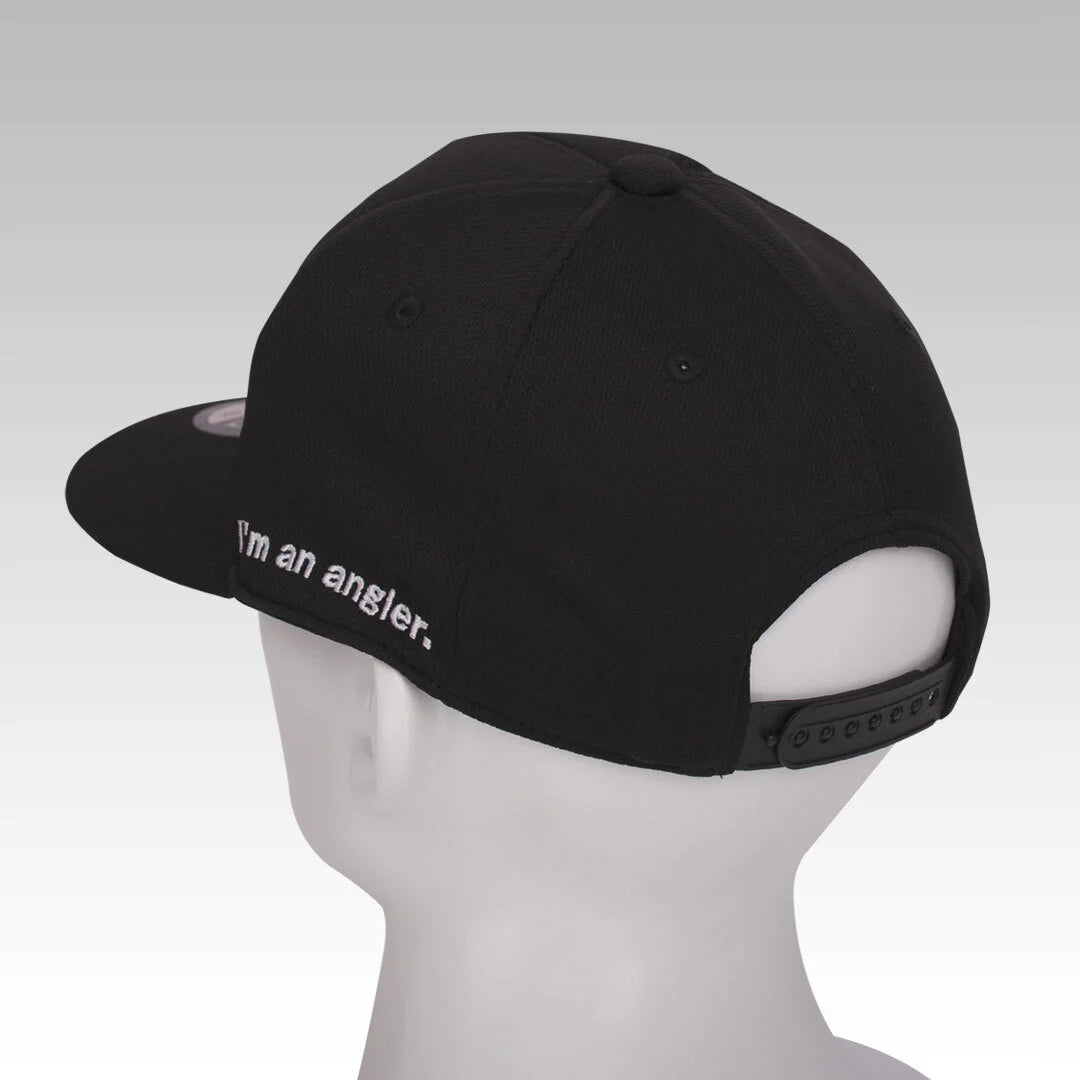 Zenaq Flat Visor Cap / Wool Blend (Black)