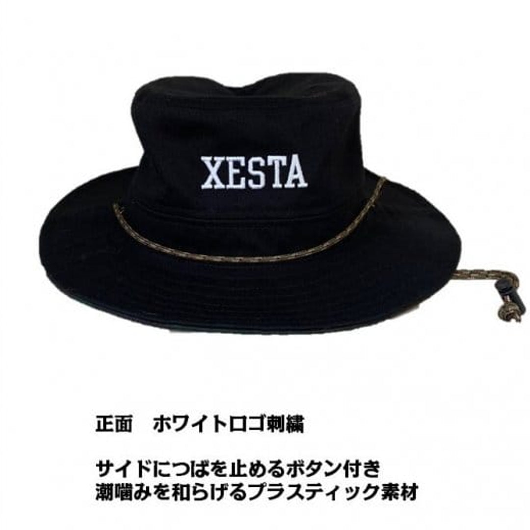 Xesta Adventure Hat Black x Camo (7696)