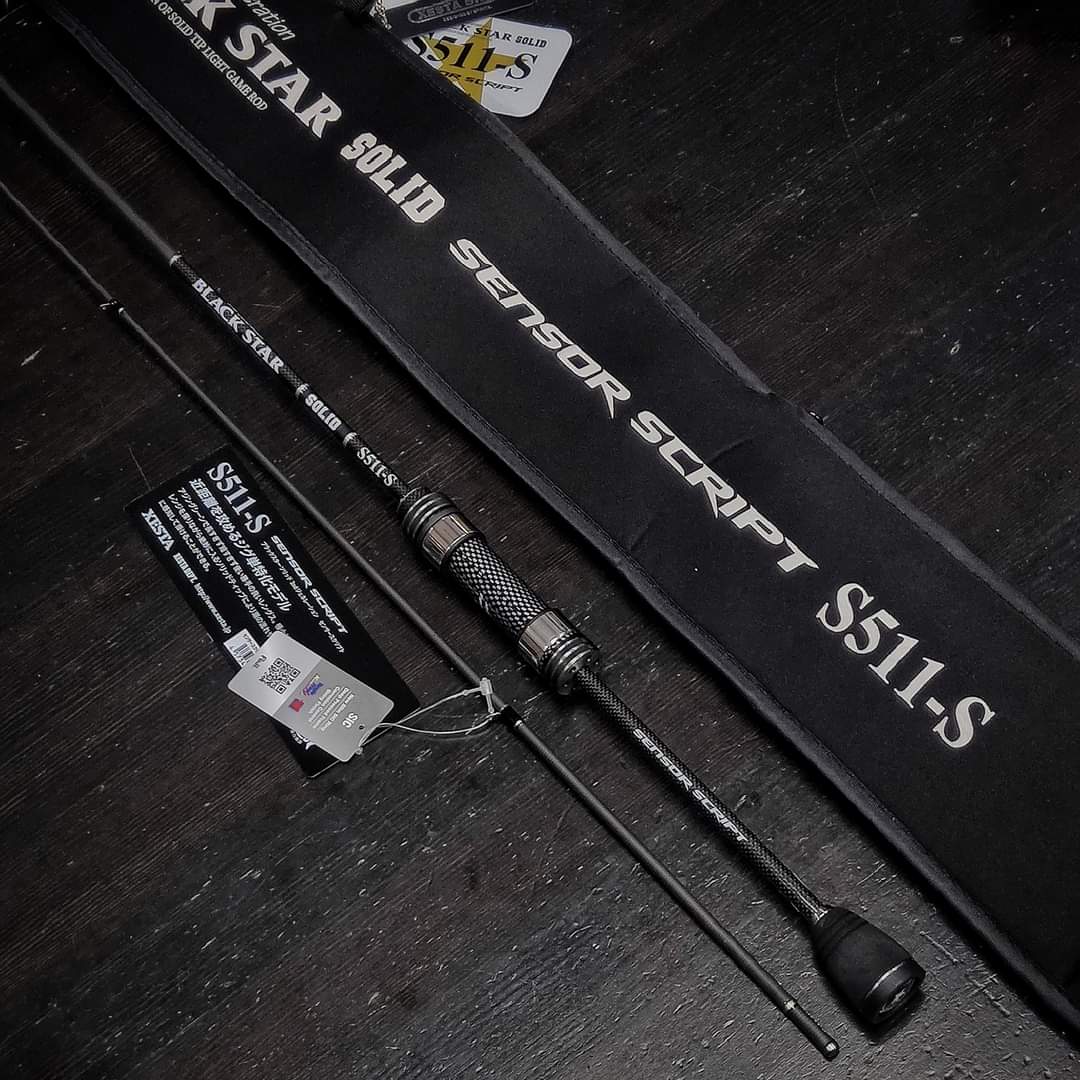 Xesta Spinning Rod Black Star Solid 2nd Gen S511-S Sensor Script
