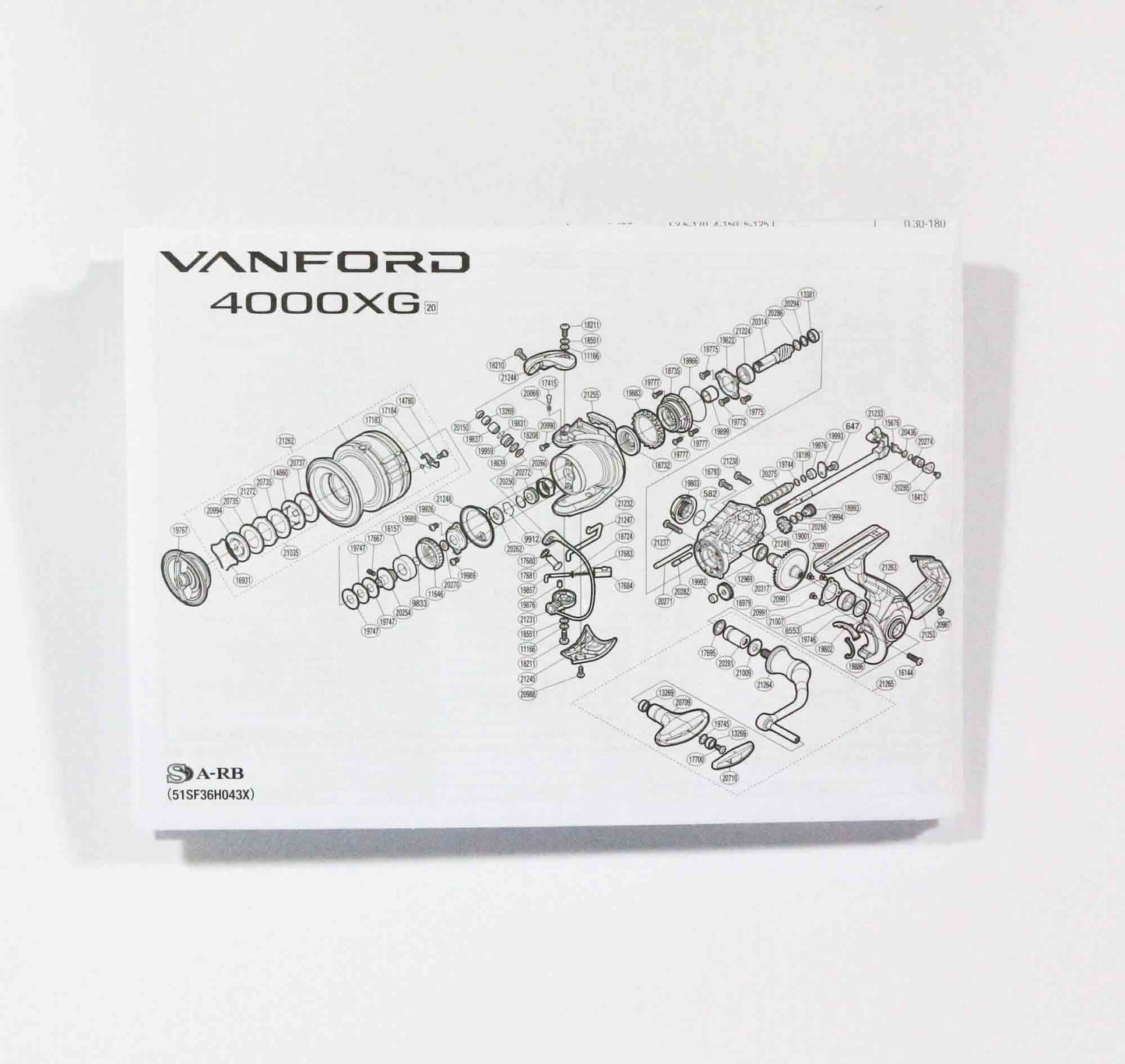 Gulungan Pemintal Shimano Vanford 4000 XG VFC4000XGF