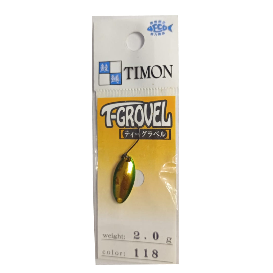 Sendok Ikan Trout Jackall Timon T Grovel 2,0 Gram 118 Royal Green (7362)