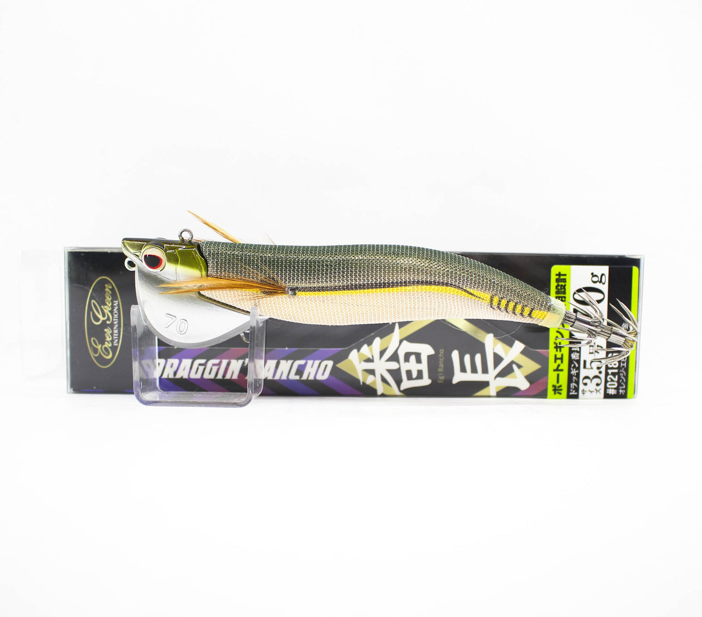 Umpan Cumi Evergreen Draggin Bancho 3.5 70 gram 0401G (0763)