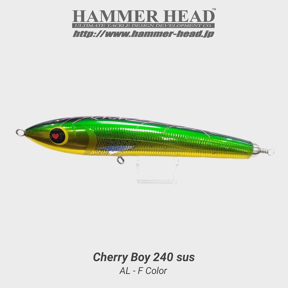 Hammer Head Cherry Boy Floating Lures 130g 240mm SUS - CB46F