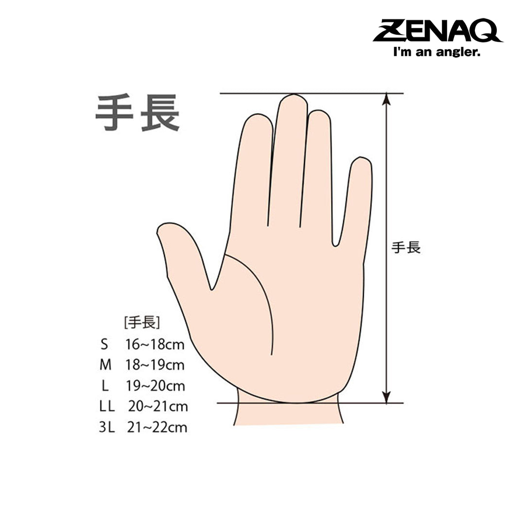 Zenaq 3D Short Glove