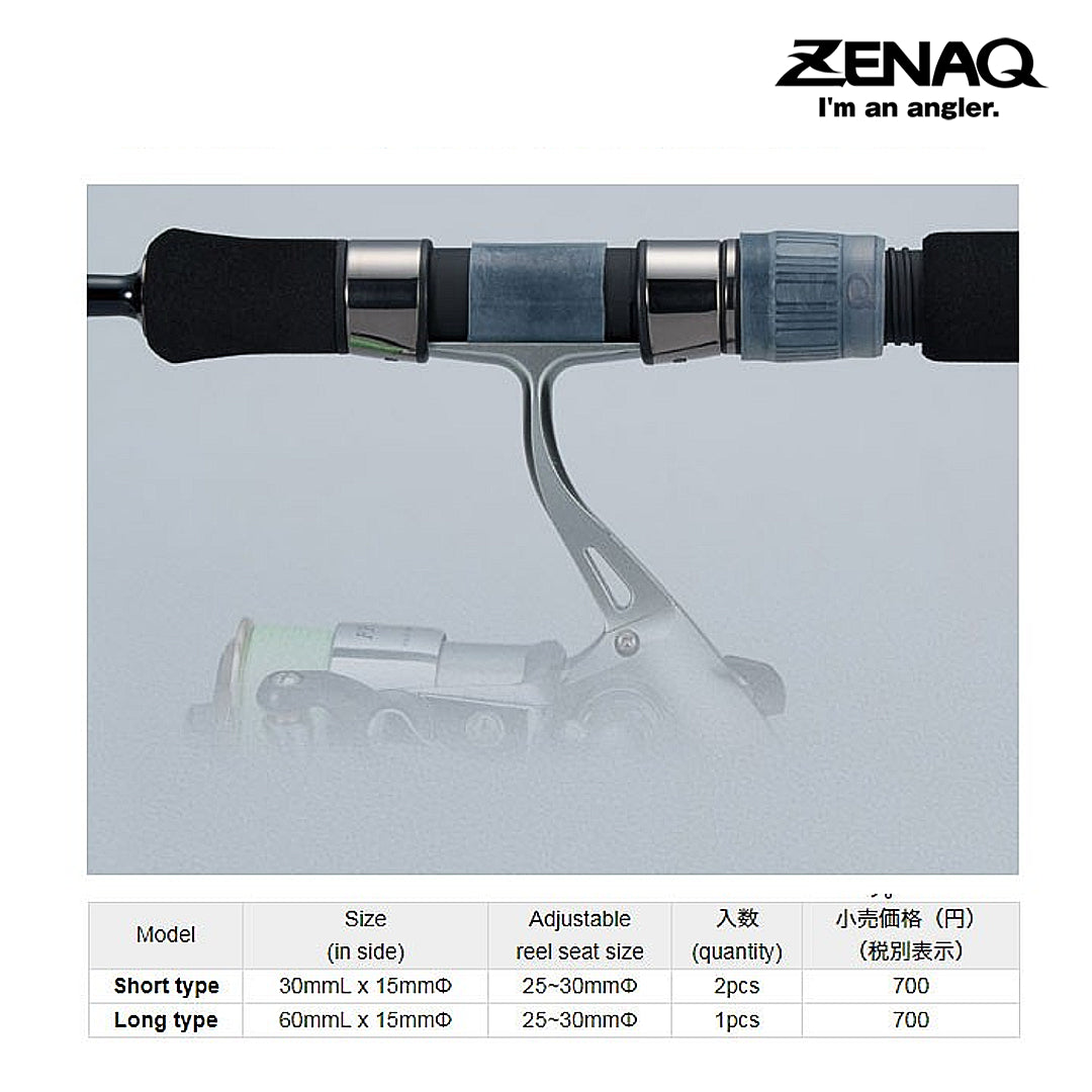 Zenaq Reel Stop Rubber Short Type Qty 2