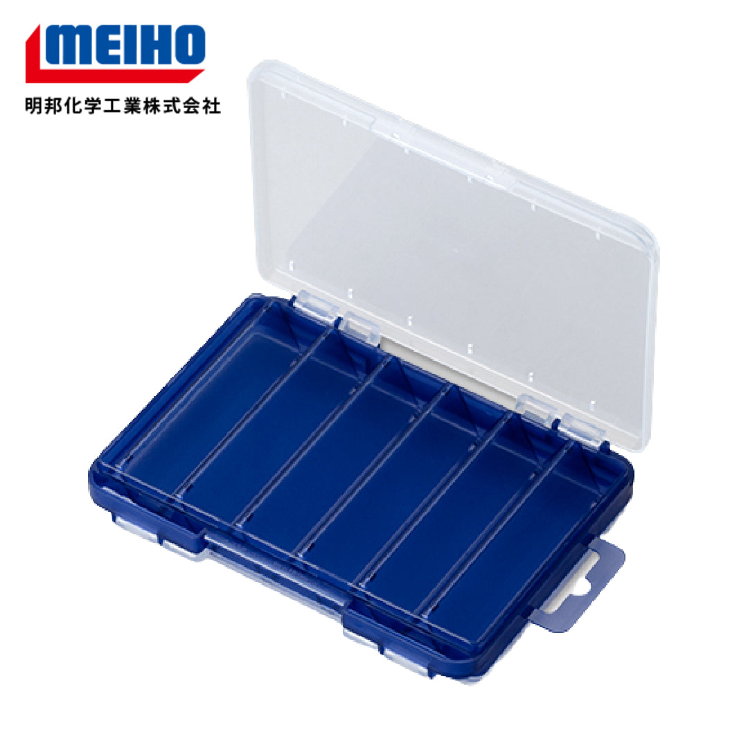 Meiho Reversible 86 ( 140 x 104 x 22 mm ) Clear Blue (2675)
