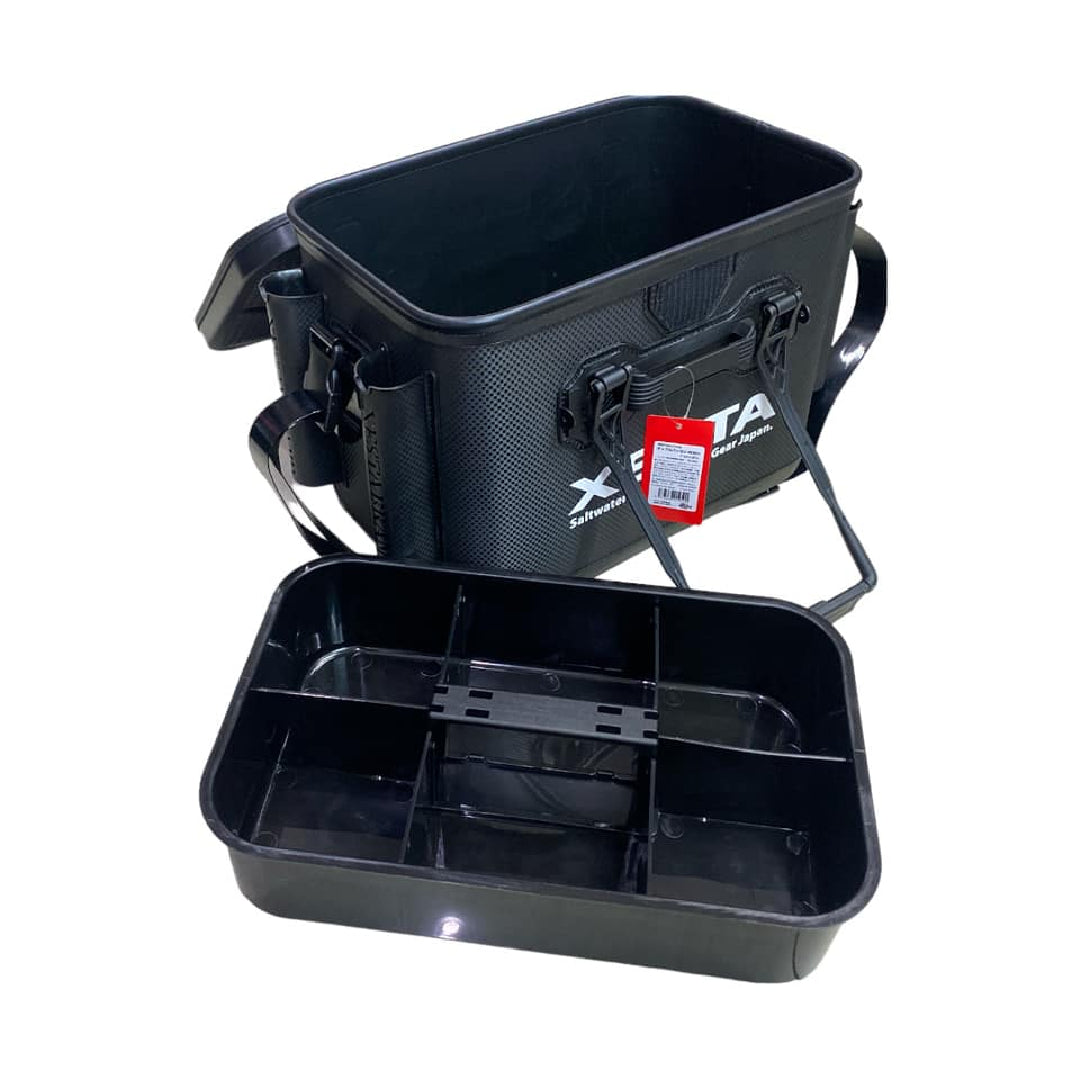 Xesta Bakkan Tackle Bag Black White (9500)
