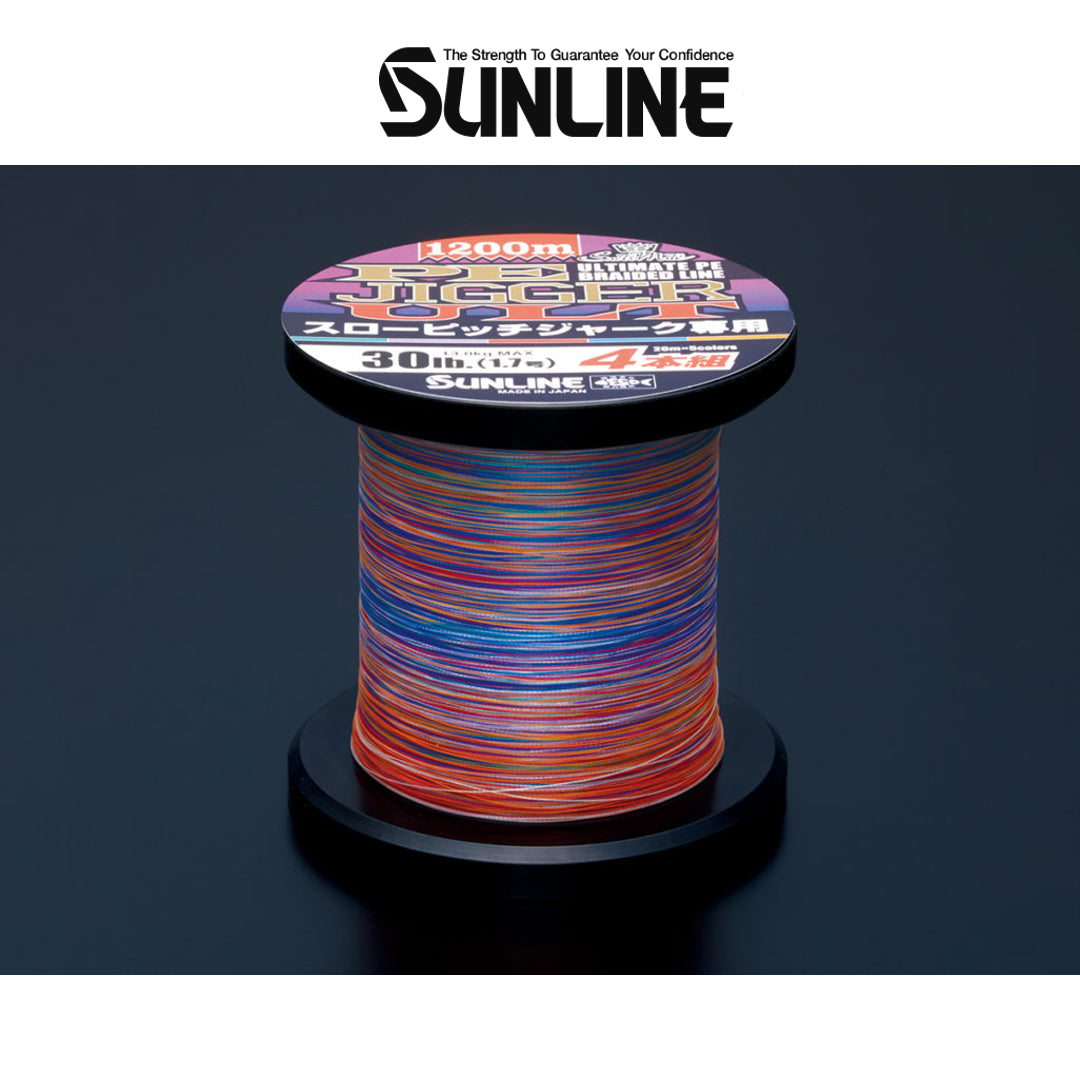 Sunline PE Line X4 Ultra Jigger 1200m