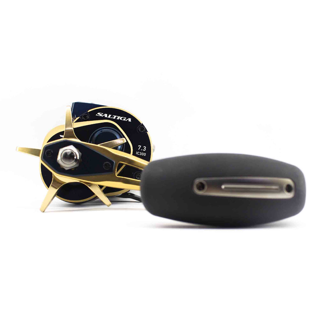 Reel Baitcasting Daiwa 21 Saltiga IC 300HL-SJ (Pegangan Kiri)