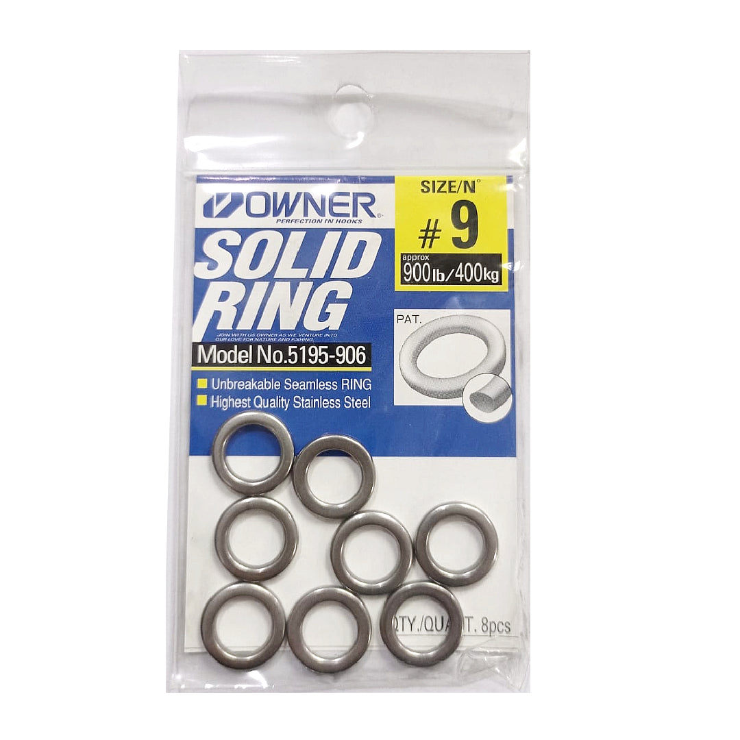 Owner Solid Ring 5196-906 Size 9 (5422)