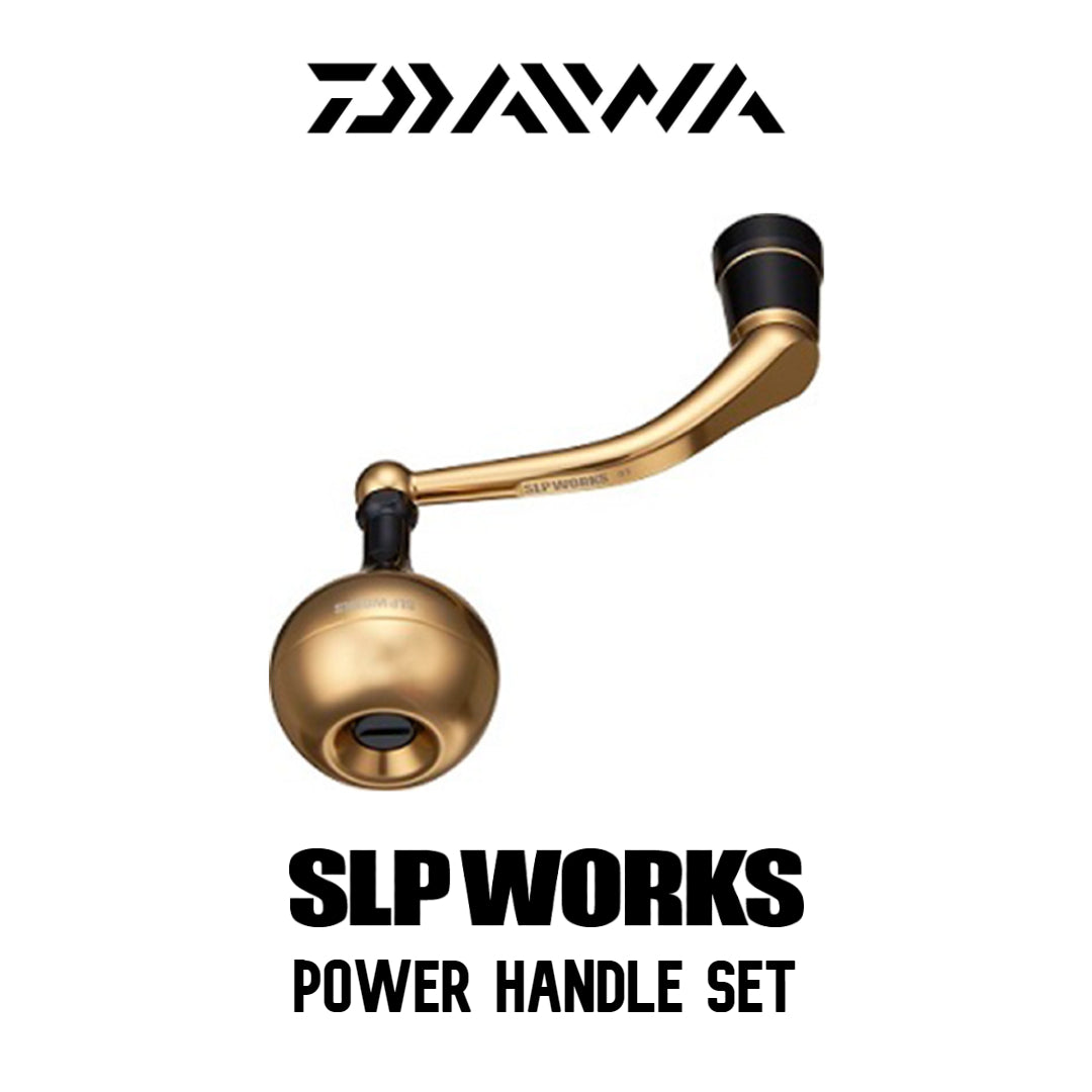 Set Gagang Listrik Daiwa SLPW 85mm Emas (7837)