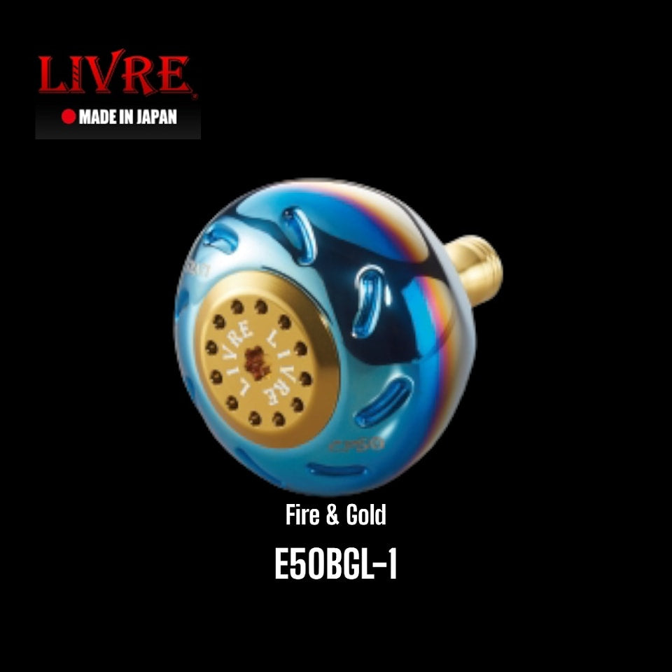 Livre Handle Knob EP50 E50BGL-1 For Shimano B Type 5941 FG (2677)