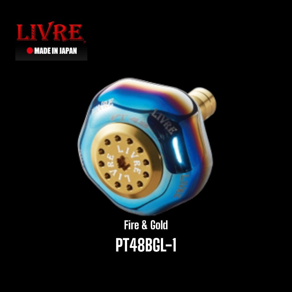 Livre Handle Knob PT48 PT48BGL-1 For Shimano B Type 10510 FG (6947)