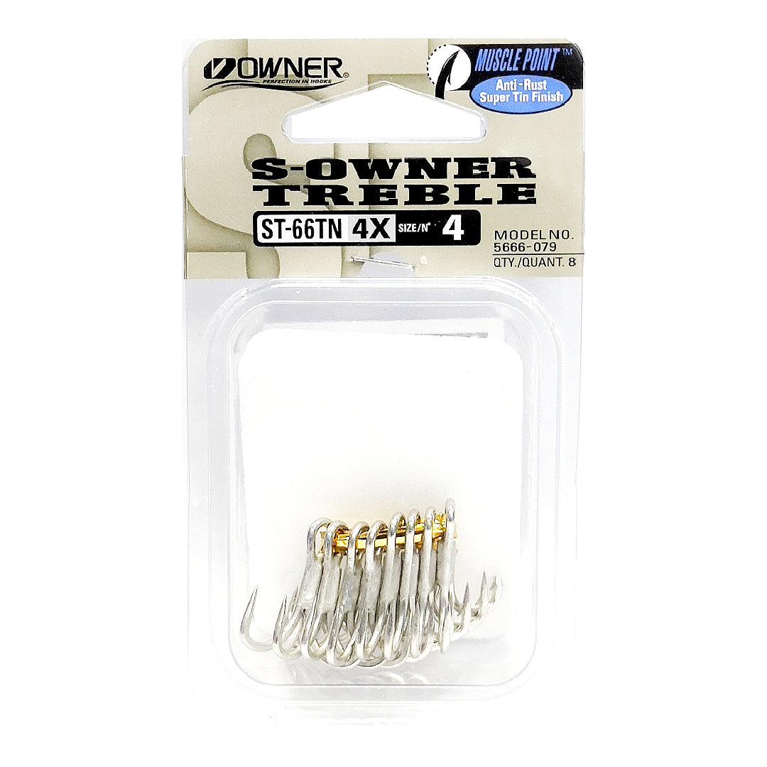 Pemilik ST-66 TN 4X Treble Hook Tugas Berat