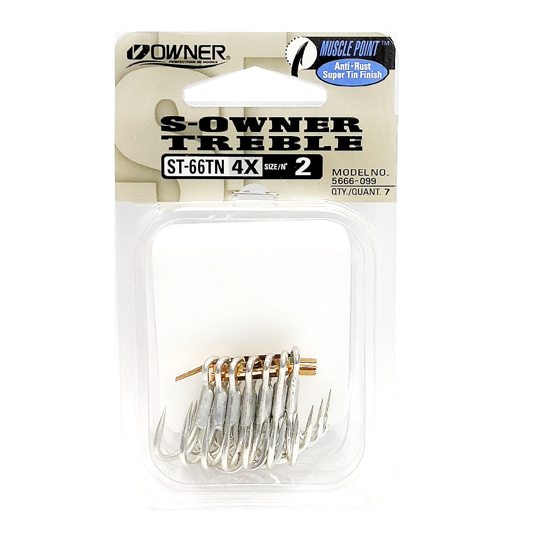 Pemilik ST-66 TN 4X Treble Hook Tugas Berat