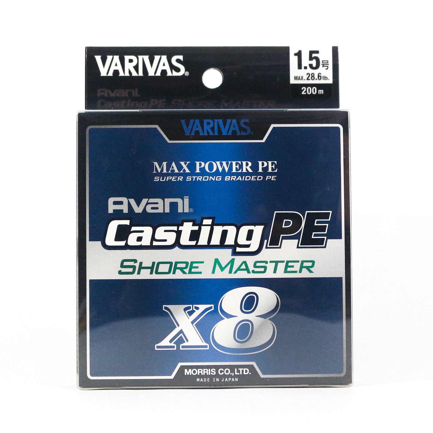 Tali Pengecoran Varivas PE Avani Shore Master Max Power X8 200m