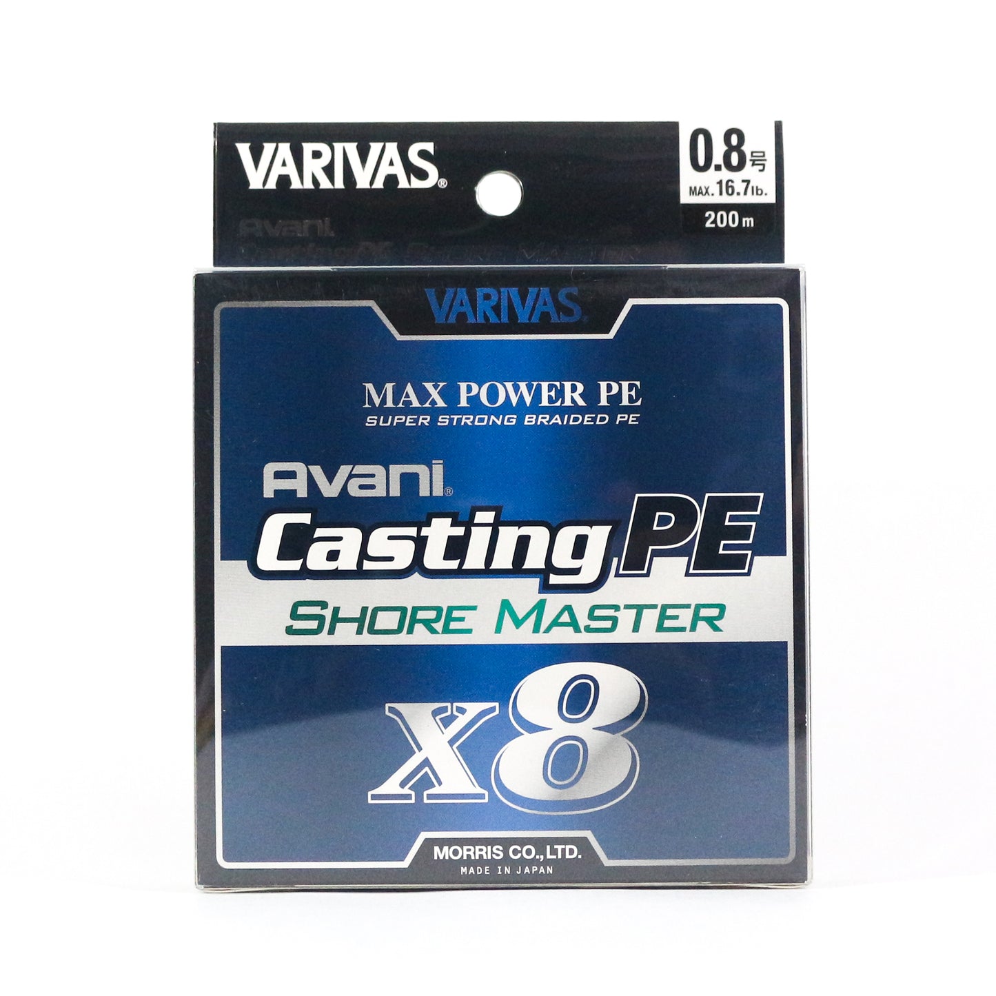 Tali Pengecoran Varivas PE Avani Shore Master Max Power X8 200m
