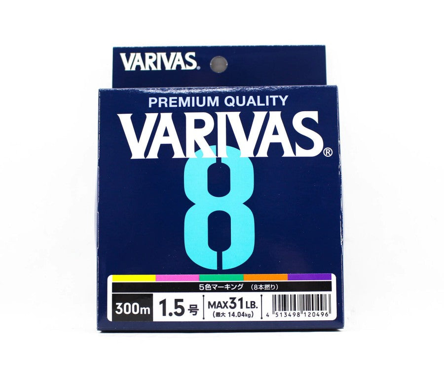 Varivas PE Line 8x8 Multi Warna 300m