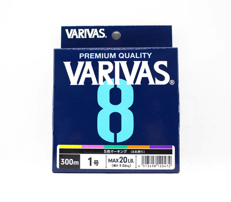 Varivas PE Line 8x8 Multi Warna 300m