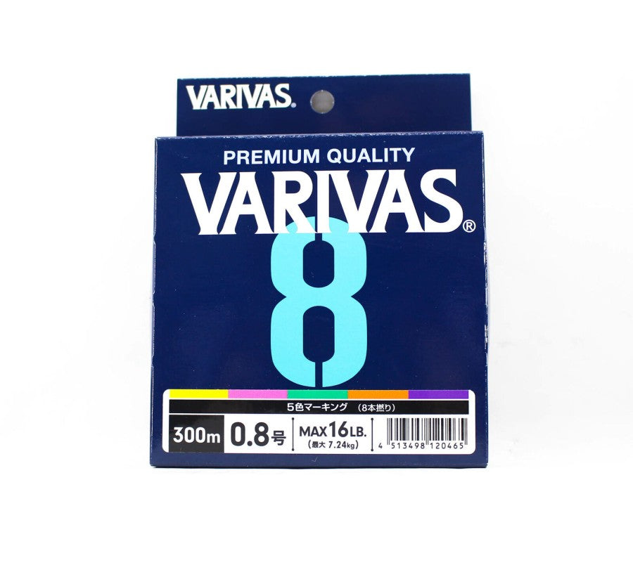 Varivas PE Line 8x8 Multi Warna 300m
